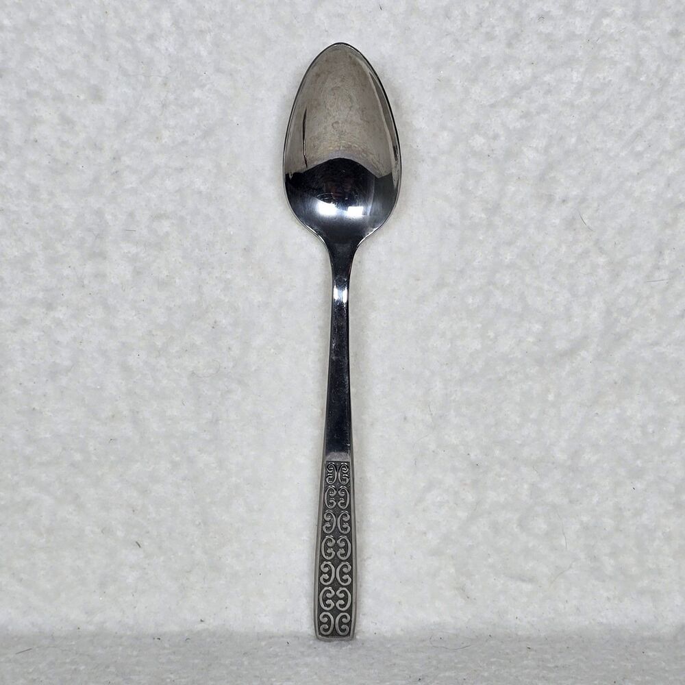 Vintage International Silver Serenata Small Spoon 6 1/4" Discontinued Design